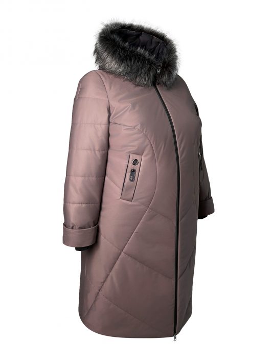 Женское пальто цвета, цвет коричневый в интернет-магазине Фабрики Тревери