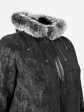 Женская дубленка, цвет черный в интернет-магазине Фабрики Тревери