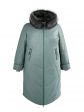 Женское пальто цвета, цвет зеленый в интернет-магазине Фабрики Тревери