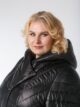 Куртка больших размеров, модель 86323 в цвете черный