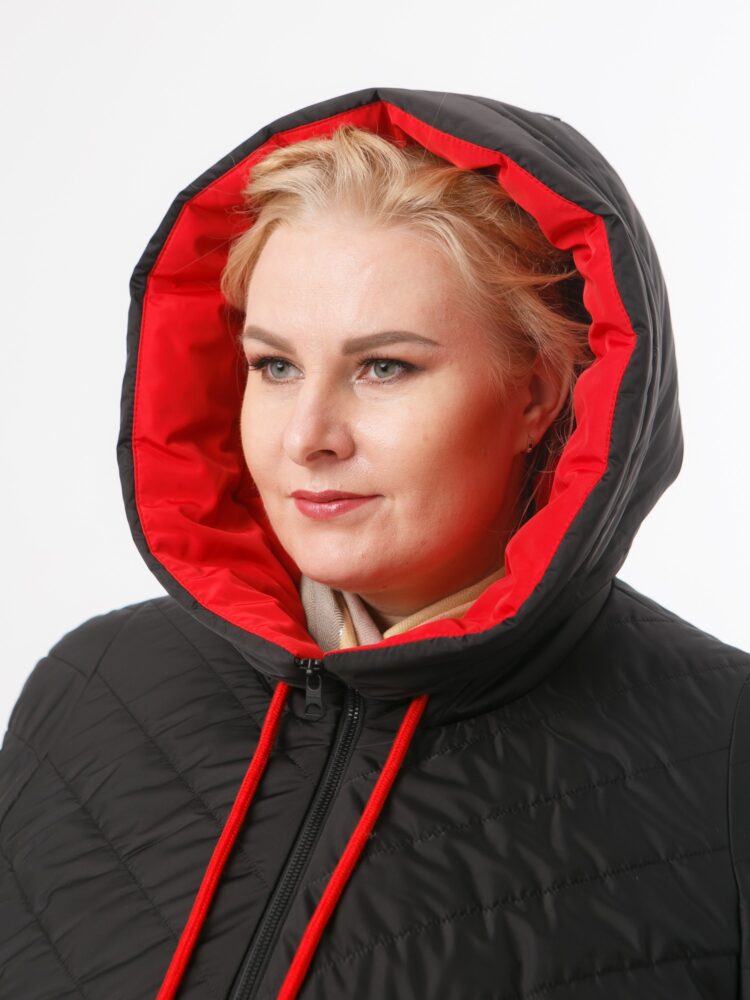 Пальто, модель 89413 в цвете черный