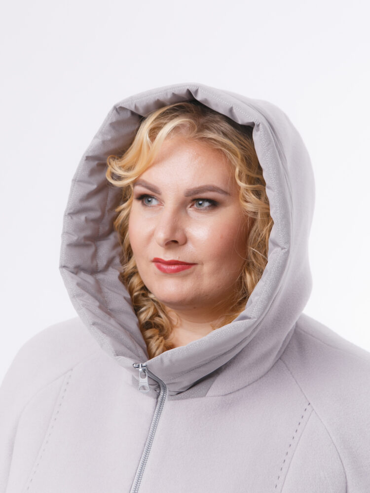 Пальто, модель 85325-1 в цвете маус