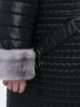 Пальто, модель 87103П в цвете черный