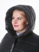 Пальто, модель 87303П в цвете черный