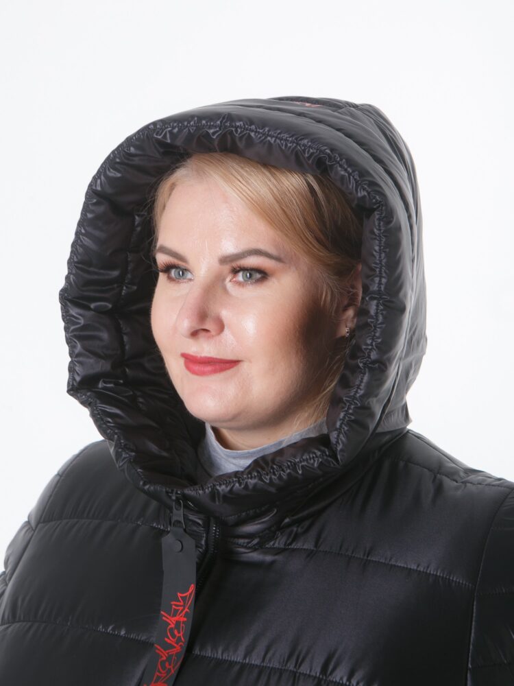 Пальто, модель 87313П в цвете черный