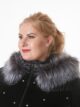 Пальто на холодную осень, модель 81805П в цвете черный