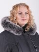 Зимняя куртка на мембране, модель 78354 в цвете черный