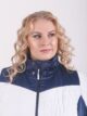 Куртка зимняя больших размеров, модель 80353 в цвете синий